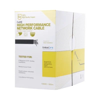 LINKEDPRO BY EPCOM: PRO-CAT-5E Bobina de cable de 305 m. Especificaciones técnicas