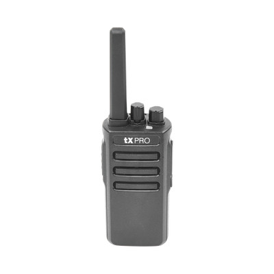 TXPRO: TX500 Radio Portátil VHF 5W de Potencia. Especificaciones