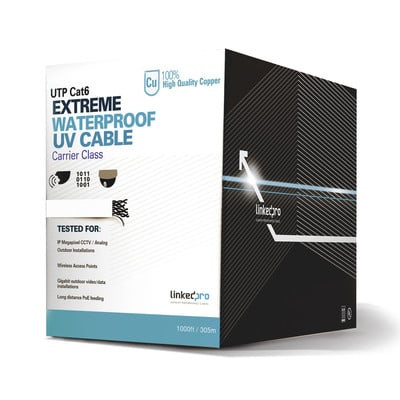 LINKEDPRO BY EPCOM: PRO-CAT-6-EXT-LITEW - Bobina de cable UTP 305 Metros Cat6