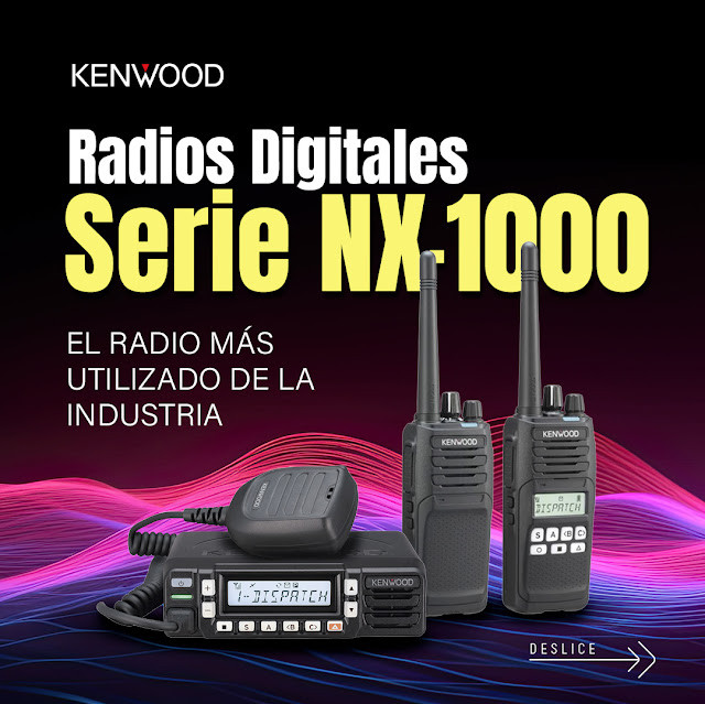 Acércate al poder de NX1000 de Kenwood: una radiocomunicación profesional innovadora