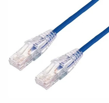 LINKEDPRO BY EPCOM: LP-UT6A-500-BU28 Cable de Parcheo Slim UTP Cat6A - 5 m Azul