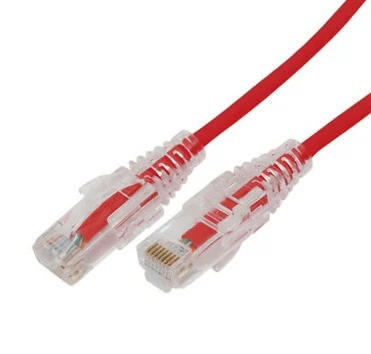 LINKEDPRO BY EPCOM: LP-UT6A-1000-RD28 Cable de Parcheo Slim UTP Cat6A