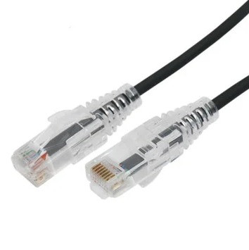 LINKEDPRO BY EPCOM: LP-UT6A-500-BK-28 Cable de Parcheo Slim UTP Cat6A