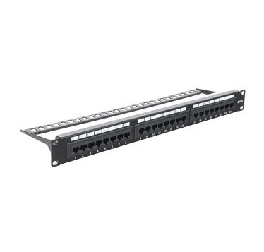 LinkedPro By Epcom LP-PP-605A panel de parcheo de impacto (110) UTP de 24 puertos Cat6A