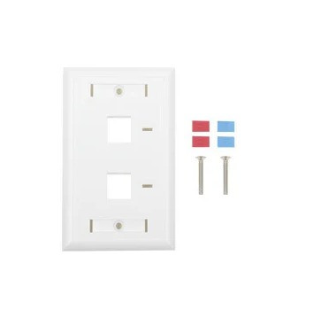 LINKEDPRO BY EPCOM:  LP-FP-22 Placa de pared de 2 puertos