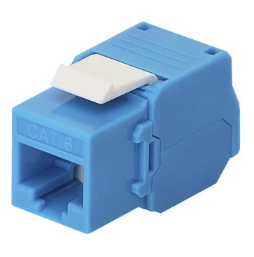 LINKEDPRO BY EPCOM: LP-KJ-610-TTBU Módulo Jack Keystone Cat6 (toolless)