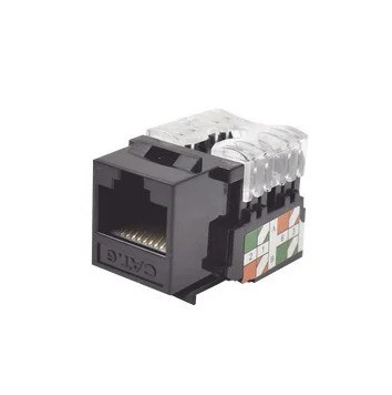 LINKEDPRO BY EPCOM: LP-KJ-601-BK Módulo Jack Keystone Cat6 con terminación 110 (Punchdown)