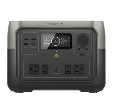ECOFLOW River 2 Max EFR610 Estación de Energía Portátil 512Wh Litio LFP