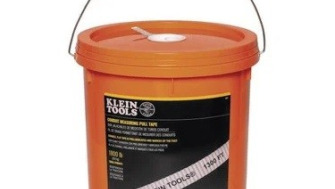 KLEIN TOOLS: 50131 Cinta para Medir Conductos de 396m con Resistencia a la Tracción de 816 kg en Presentación de Cubeta
