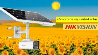 Cámara de seguridad solar Hikvision: Batería recargable hasta 60 días