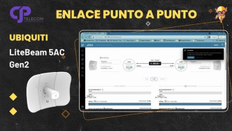 Enlace punto a punto con antena LiteBeam 5AC Gen2 en AirOS de Ubiquiti Networks