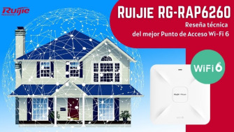 Ruijie RG-RAP6260 Puntos de Acceso para Wi-Fi 6: más velocidad y transmisión de datos