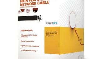 LINKEDPRO BY EPCOM: PROCAT6 Bobina de Cable de 305 metros (1000 ft) Cat6 aleación de Cobre con Aluminio (CCA)