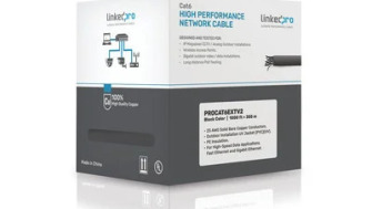 LINKEDPRO BY EPCOM: PRO-CAT-6-EXT-V2 Bobina de cable de 305 Metros Cat6+ CALIBRE 23