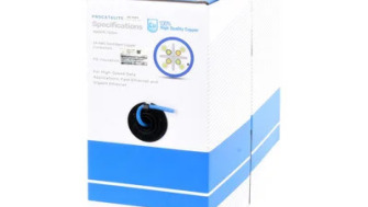 LINKEDPRO BY EPCOM: PRO-CAT-6-LITE Bobina de cable de 305 metros Cat6, CM, 24 AWG