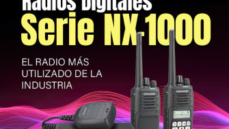Acércate al poder de NX1000 de Kenwood: una radiocomunicación profesional innovadora