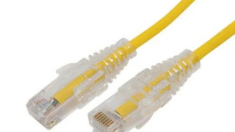 LINKEDPRO BY EPCOM: LP-UT6A-1000-YE28 Cable de Parcheo Slim UTP Cat6A - 10 m Amarillo