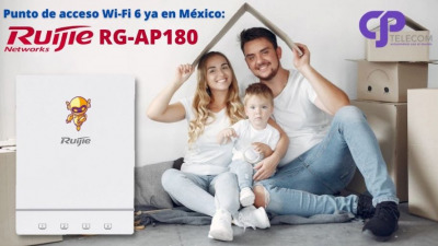 Punto de acceso Wi-Fi 6: Ruijie RG-AP180