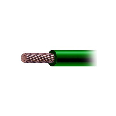 Cable eléctrico de cobre recubierto THW LS calibre 2 awg 19 hilos color  negro (100 metros)