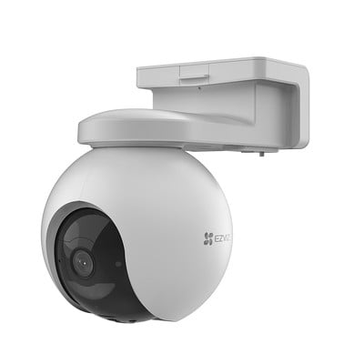 EZVIZ CMARA IP INALMBRICA CON BATERA RECARGABLE CERO CABLES / 2K 3 MEGAPIXEL / MICRO SD / DETECCIN HUMANA / COLORES EN OSCURIDAD / SIRENA Y ESTROBO / 15 MTS IR / 15 MTS LUZ BLANCA / EXTERIOR CS-EB8 4G - CS-EB8 4G