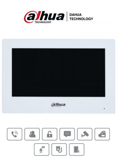 Kit de Video Portero a Color 4.3 LCD (Cámara y Monitor) ZKTeco (VDPO3-B3  Kit)
