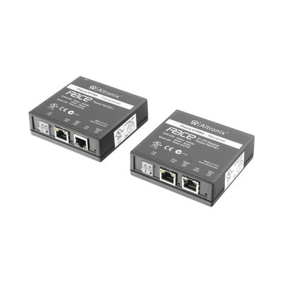 ALTRONIX PACE-1PR-MT Kit extensor IP y PoE por cable UTP CAT5E hasta 500 mts 100 mbps