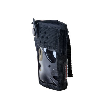 BEE ELECTRONICS INC 3112-B Funda reforzada de Nylon lazo para cinto correa con broche y visor frontal para IC-F1000T/09 o IC-F2000T/09.