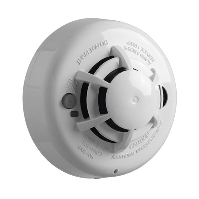 DSC PG9936 DSC PG9936 - Detector de humo y calor inalambrico con tecnologia Power G compatible con NEO PRO Qolsys e IoTga PLANDEBENEFICIOS Power
