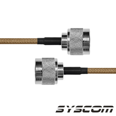 EPCOM INDUSTRIAL SN142KN60 Jumper con Cable LP142 de 60 cm con Conectores N Macho a N Macho.