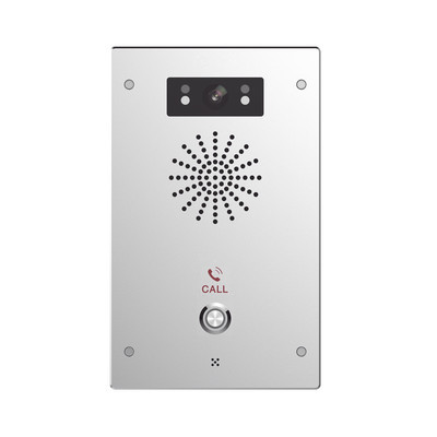 FANVIL I16SV Video Intercomunicador IP 2 lineas SIP 2 relevadores con boton para llamada Onvif anti-vandalico PoE IP65 e IK10 PoE