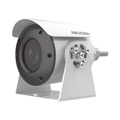 HIKVISION DS-2XE6045G0-I(B) Bala IP 4 Megapixel / Antiexplosion / Lente 6 mm / H.265 / 30 mts IR / WDR 120 dB / PoE / IP68 / Entrada-Salida audio y alarma / MicroSD