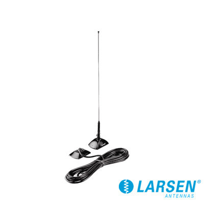 larsen KG-450UD Antena Movil UHF para cristal (on glass) rango de frecuencia 450-470 MHz
