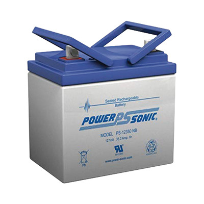 POWER SONIC PS-12330-NB Bateria 12V 33AH Para Respaldo Tecnologias AGM/VRLA 5 Anos Vida Util Terminales NB Reconocida UL