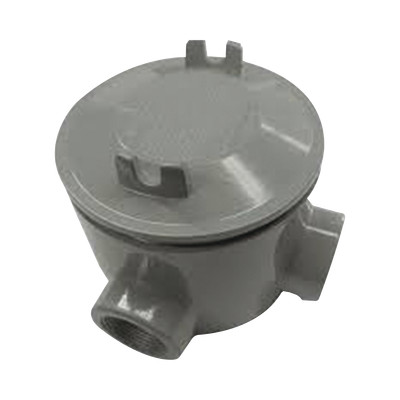 RAWELT GRL-0546 Caja para areas peligrosas tipo GRL de 1" (25.4 mm) de aluminio con 2 salidas libre de cobre.