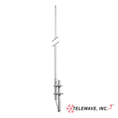 TELEWAVE INC ANT150F6-7 Antena Colineal de Fibra de vidrio para Base 167-172.5 MHz 6 dB N Hembra.