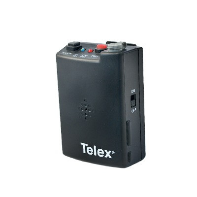 TELEX PB242 Transmisor RF con Bateria Li-Ion y Clip para Cinturon Integrados.