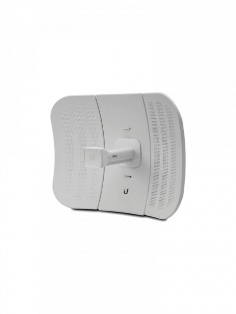 UBIQUITI LBE-M5-23 UBIQUITI LiteBeam M5 LBE-M5-23 - Radio (CPE) airMAX M5/ 5 GHz (5150 - 5875 MHz)/ Antena Integrada de 23 dBi/ 25 dBm/ 1 Puerto Ethernet (10/100)/ Rendimiento de Hasta 100 Mbps/