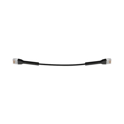 UBIQUITI NETWORKS UC-PATCH-RJ45-BK UniFi Ethernet Patch Cable Cat6 de 22 cm color negro