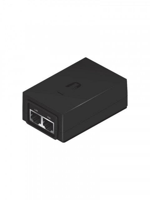 UBIQUITI UBI084001 UBIQUITI POE-24-24W - Inyector PoE pasivo para equipos Ubiquiti / 24 VDC / 1.0 A / Reset Remoto