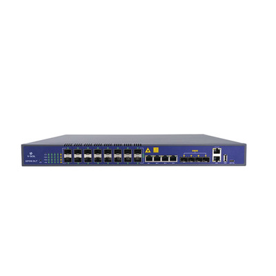 V-SOL V1600G-2B OLT de 16 puertos GPON con 8 puertos Uplink (4 puertos Gigabit Ethernet 4 puertos SFP / puertos SFP) hasta 2 048 ONUs