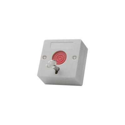 AccessPRO ACCESSPA53 Boton de panico a prueba de fuego / Restablecimiento con llave / tamano compacto para facil instalacion
