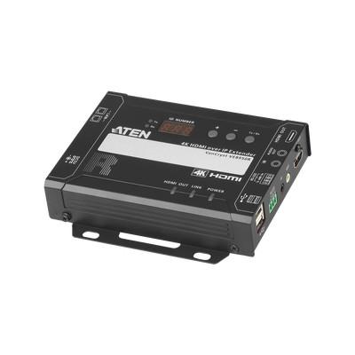 ATEN VE8950R Receptor HDMI IP 4K 30Hz 4:4:4 EDID Expert Protocolo CLI Telnet o RS-232 Conexion Punto a Punto o Multipunto a Multipunto