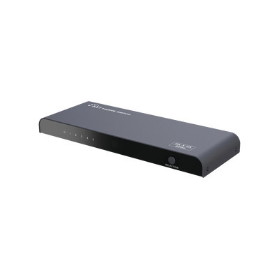 EPCOM TITANIUM TT501V2.0 Switch Conmutador HDMI de 5 entradas a 1 salida / 4K 60Hz / HDMI 2.0 / HDCP 2.0 / HDMI 3D / Soporta audio estandar DSD (Direct Stream Digital) y HD (HBR) / Diferentes modos d