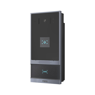 FANVIL I62 Videoportero SIP i62 2 relevadores con boton para llamada anti-vandalico IP66 y IK07 PoE Boton fisico