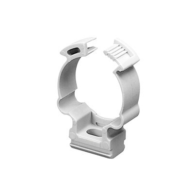 GEWISS GW-50-606 Soporte de collar (Abrazadera) PVC Auto-extinguible cerrado para tuberia de 20 mm