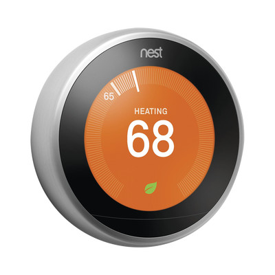 GOOGLE T3007MX Nest - Termostato inteligente - Plateado integrable a sistemas LUTRON Caseta Wireless RA2 Select RadioRa2