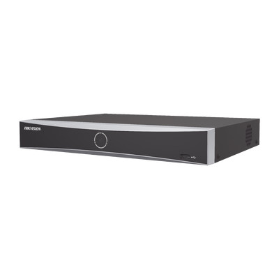 HIKVISION DS-7608NXI-K1 NVR 12 Megapixel (4K) / 8 canales IP / AcuSense (Evita Falsas Alarmas) / Reconocimiento Facial / 1 Bahia de Disco Duro / HDMI en 4K