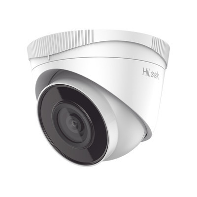 HiLook by HIKVISION IPC-T240H(C) HiLook Series / Turret IP 4 Megapixel / 30 mts IR / Exterior IP67 / PoE / Lente 2.8 mm / WDR 120 dB / Onvif