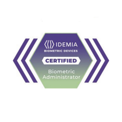 IDEMIA (MORPHO) 287889572 Certificado Idemia Administrador Biometrico membresia de 2 anos con acceso al modulo de ventas 24/7 a la plataforma de aprendizaje de dispositivos biometricos de IDEMIA.