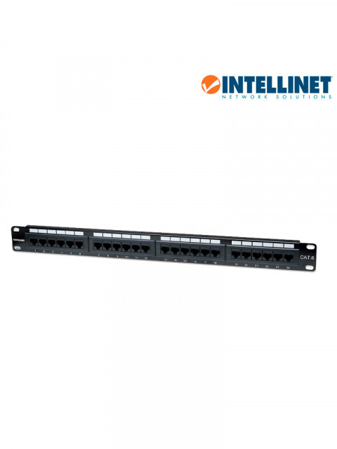 INTELLINET 520959 INTELLINET 520959 - Panel de Parcheo Cat6 24 puertos UTP 1 UR